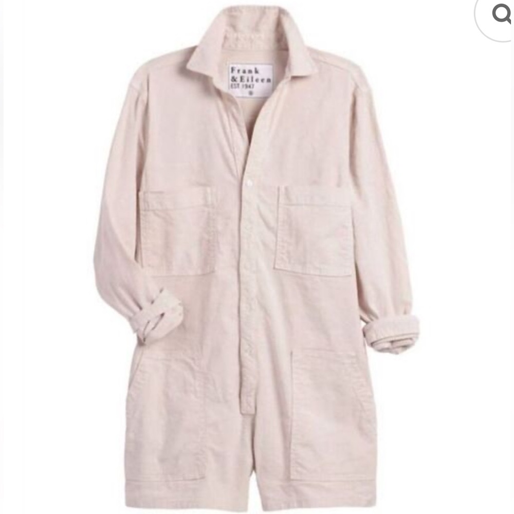 Frank & Eileen Cream Ireland Jumpsuit Romper
